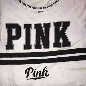 Oversized PINK scoop neck sweater